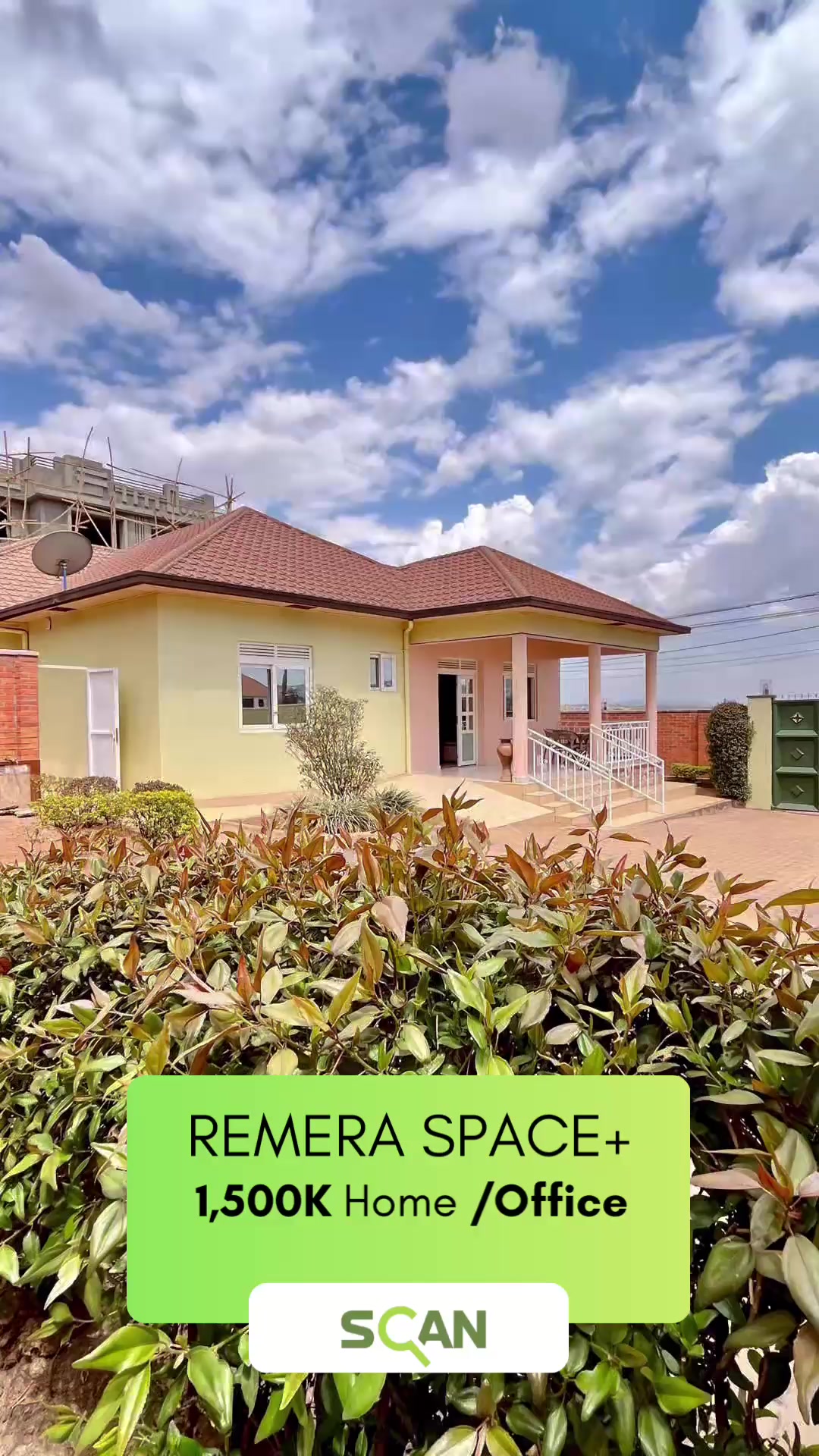 Property listing: 1,500K RWF per month