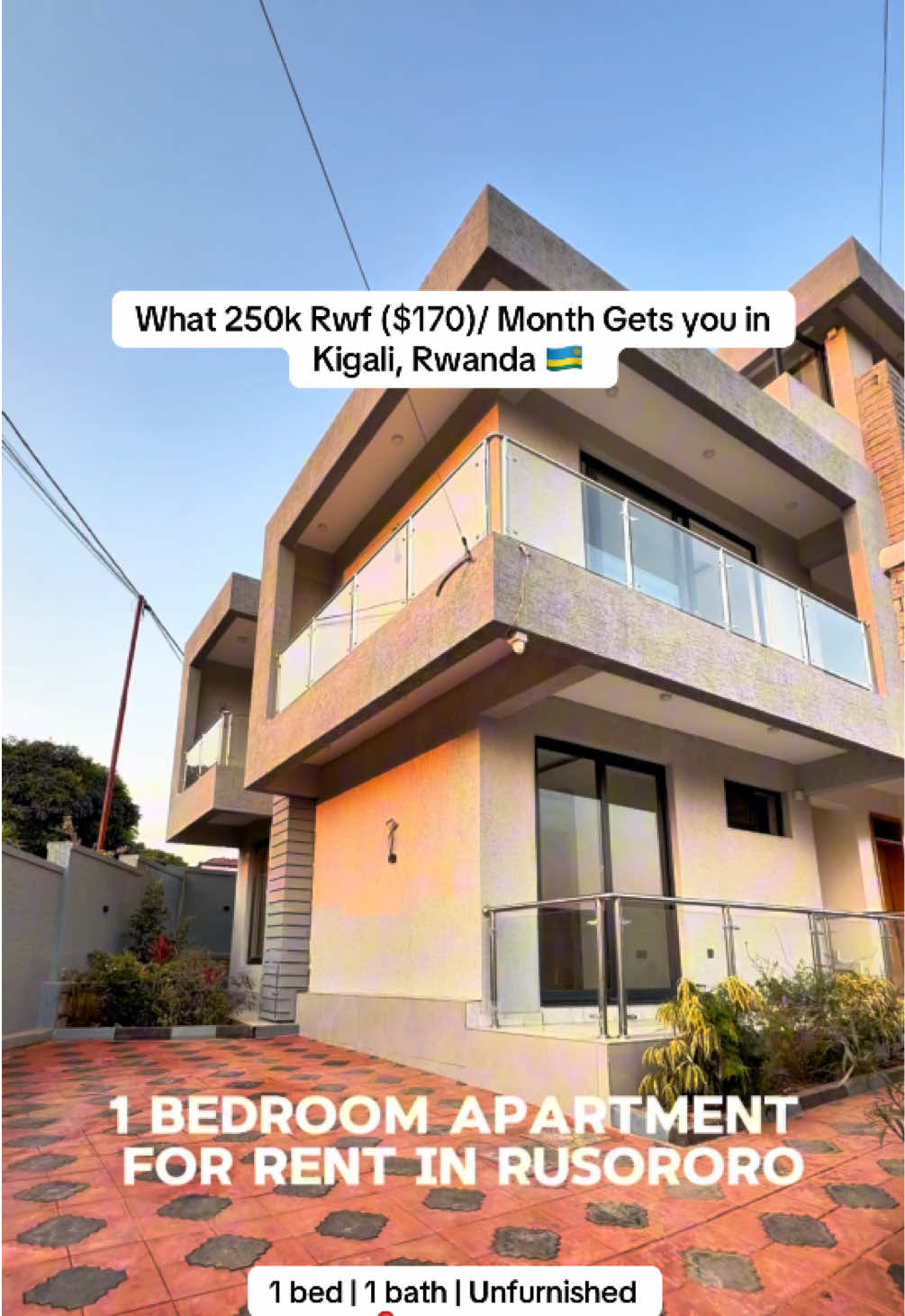 Unfurnished apartment for rent