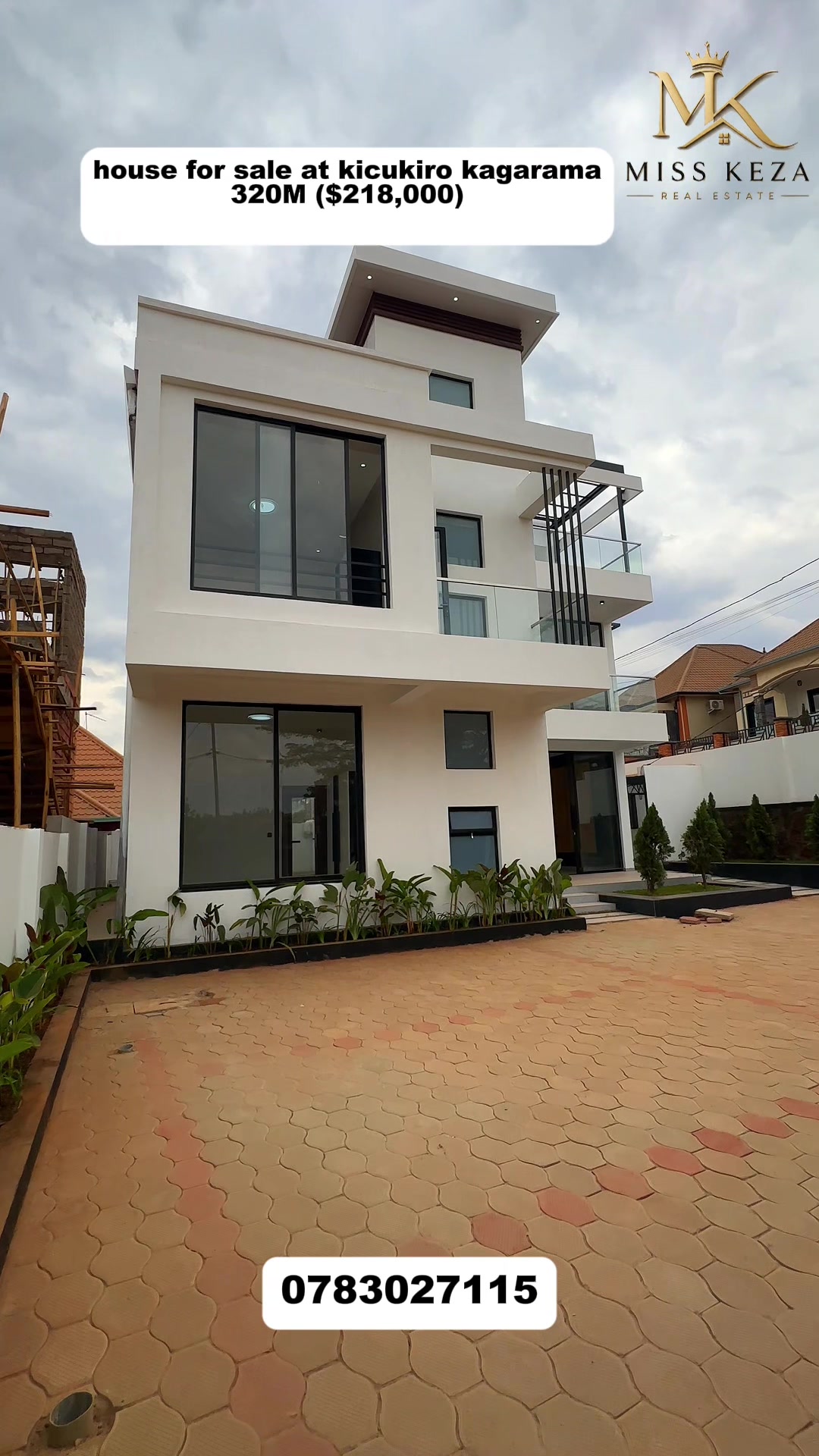 This is what a house for sale can get you in Kigali on a budget of 320M RWF!