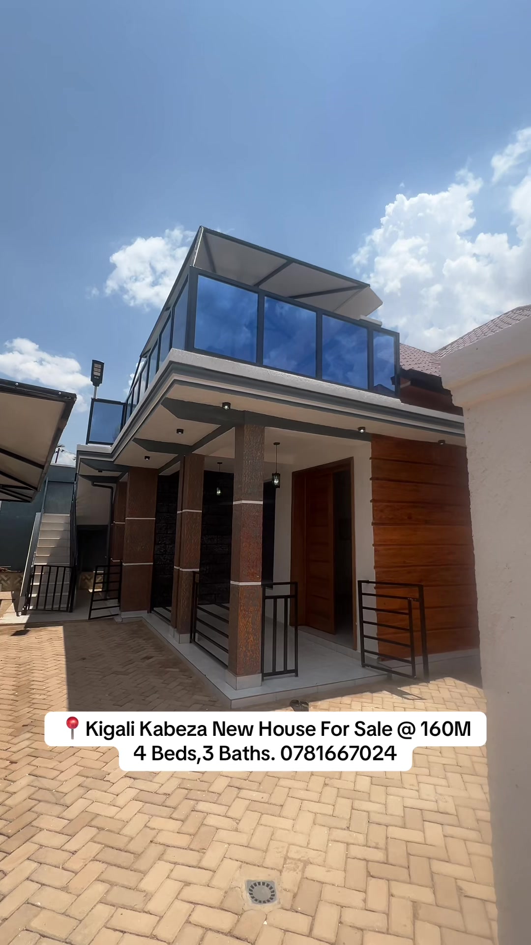 Kigali Kabeza New House For Sale @ 160M rwf Negotiable