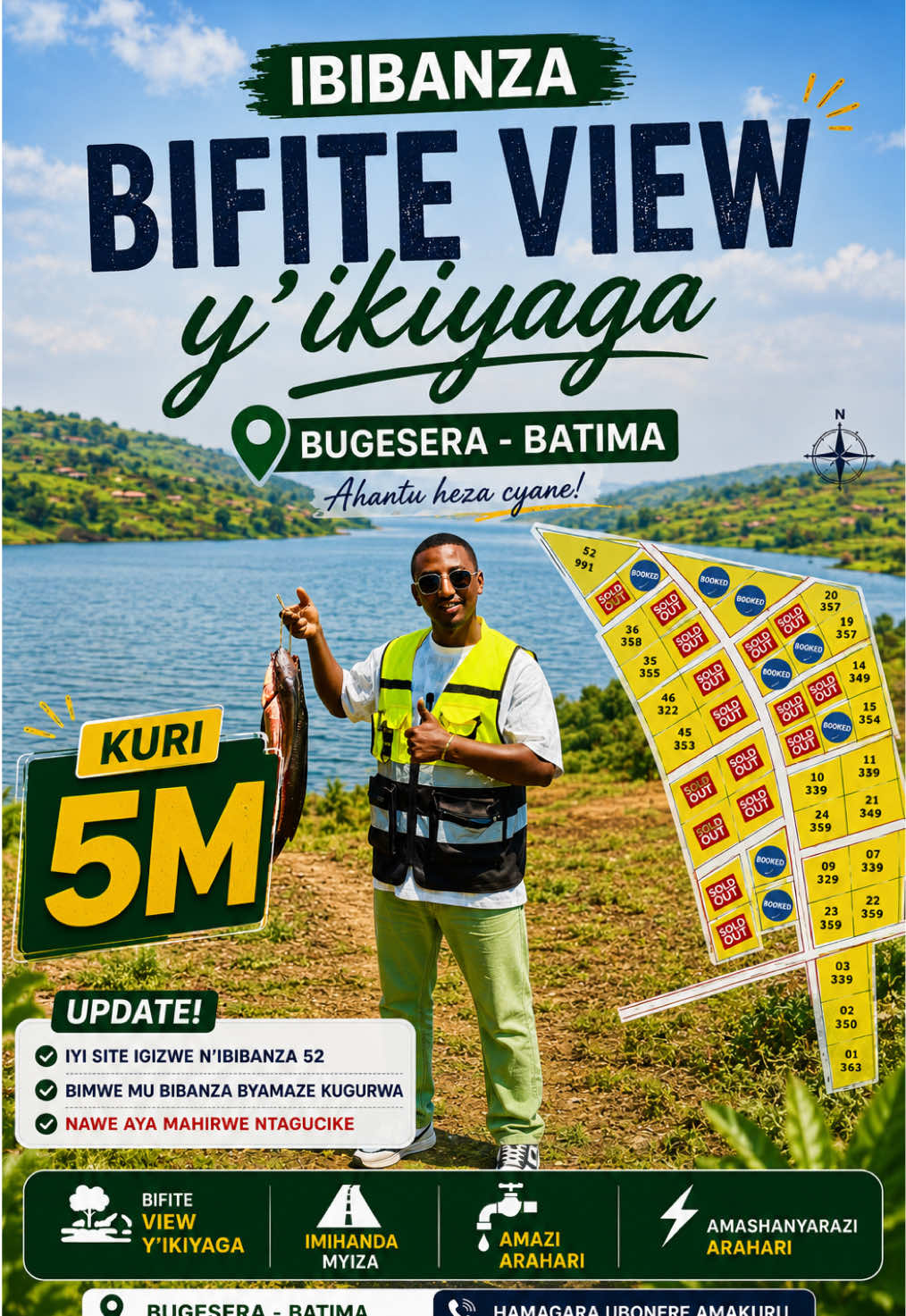 Land for sale in Bugesera