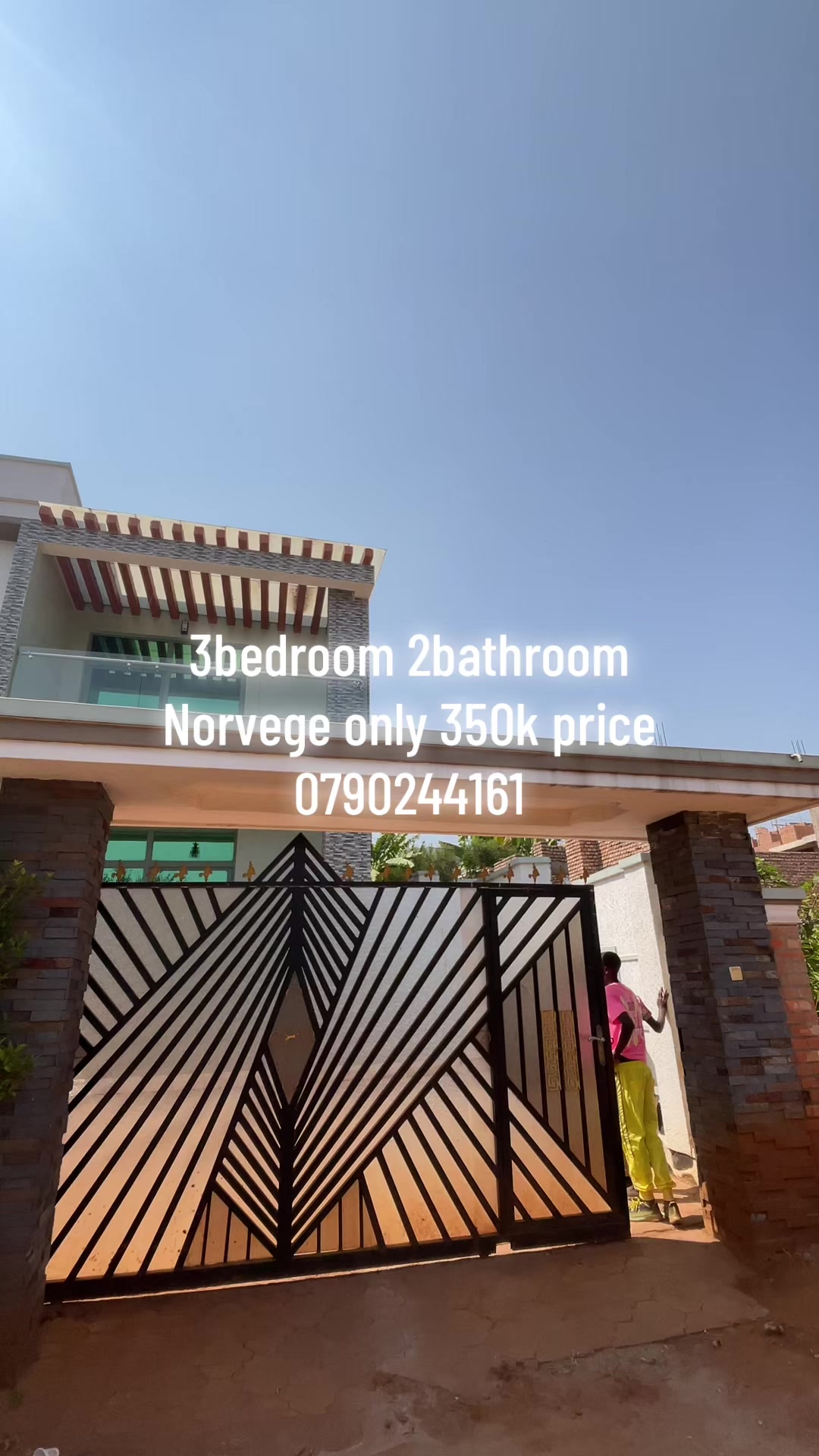 3bedroom norvege 350k price mostly welcom