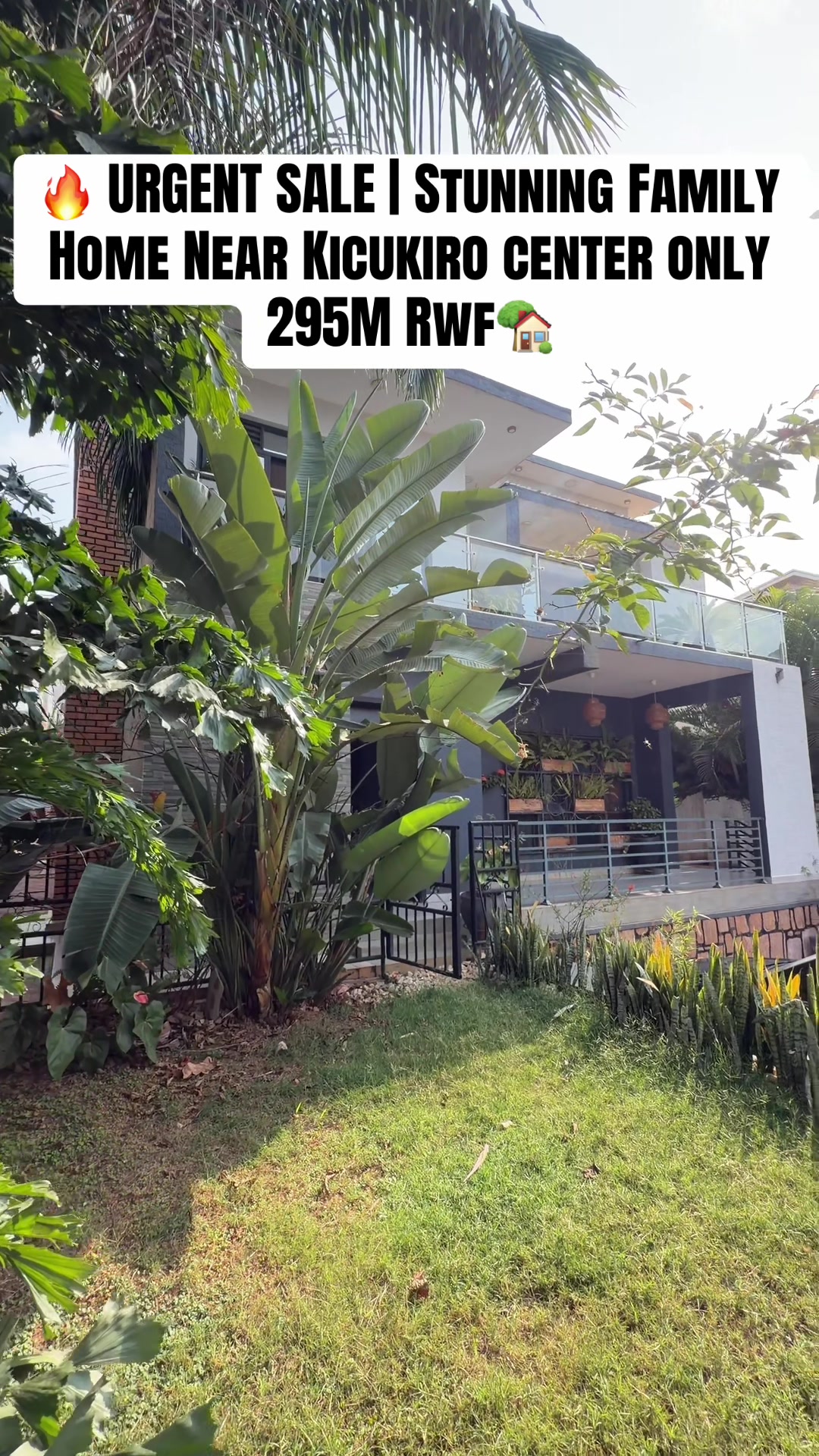 🔥 URGENT SALE | Stunning Family Home Near Kicukiro Centre – Only 295M RWF 🏡 Th