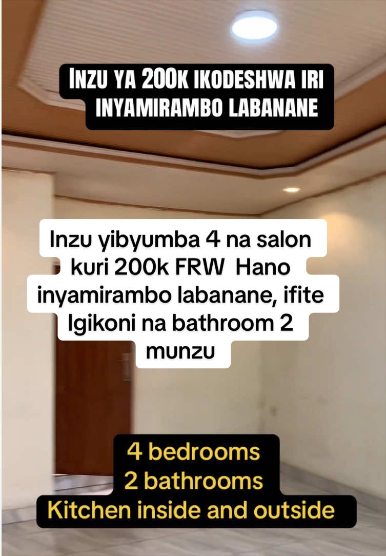 2-bedroom house for rent in Nyamirambo, Nyarugenge