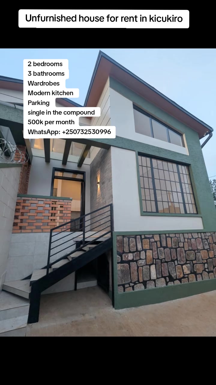unfurnished house for rent in kicukiro- nyanza WhatsApp: +250732530996 #fypシ゚vir