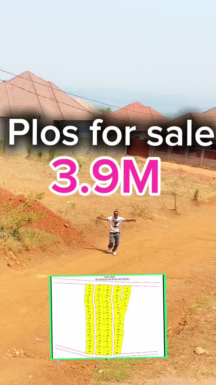 🔥 3.9M RWF only! 🏡📍Bugesera – Ruhuha (Kindama). Don’t wait—secure your plot t