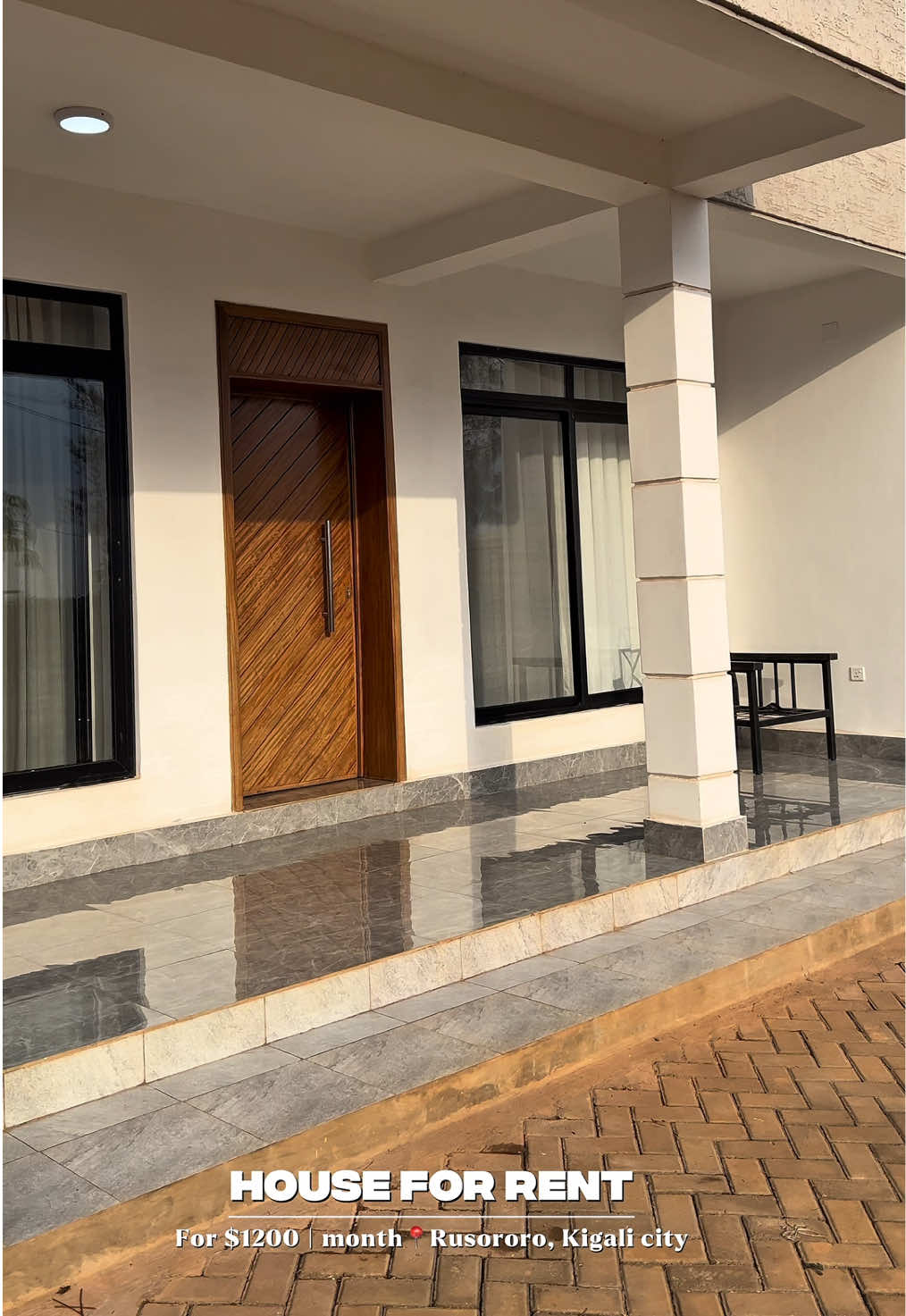 Furnished house for rent