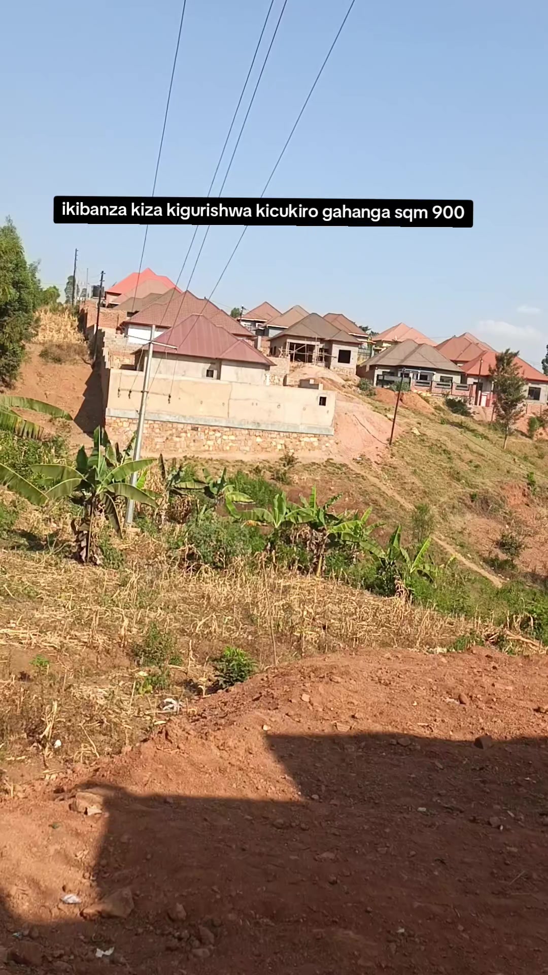 Plot for sale in Kicukiro