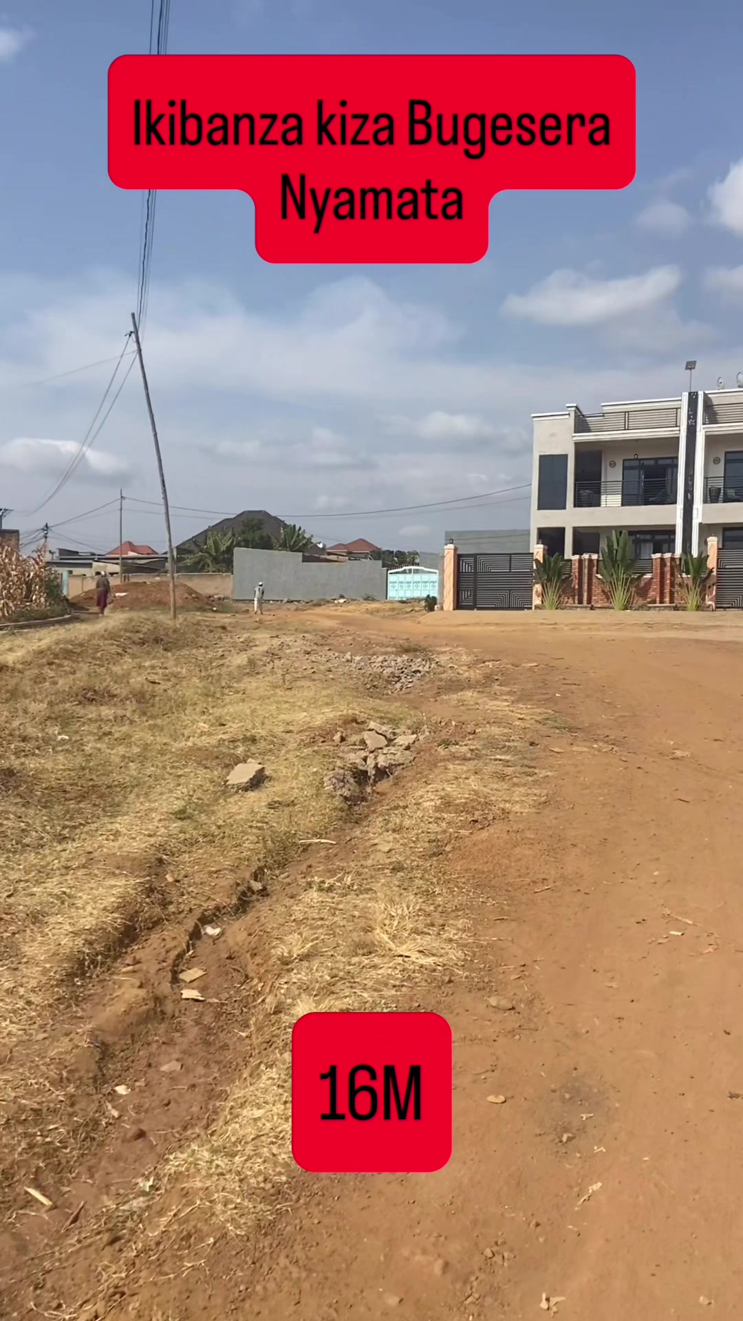 Plot for sale in Nyamata, Bugesera