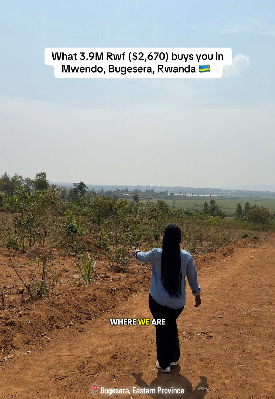 Residential plot for sale with lake view