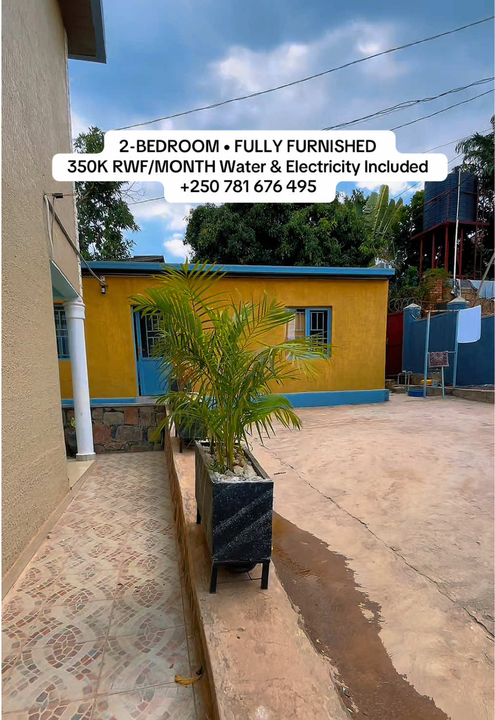 2-Bedroom Furnished House – Kanombe, Kigali