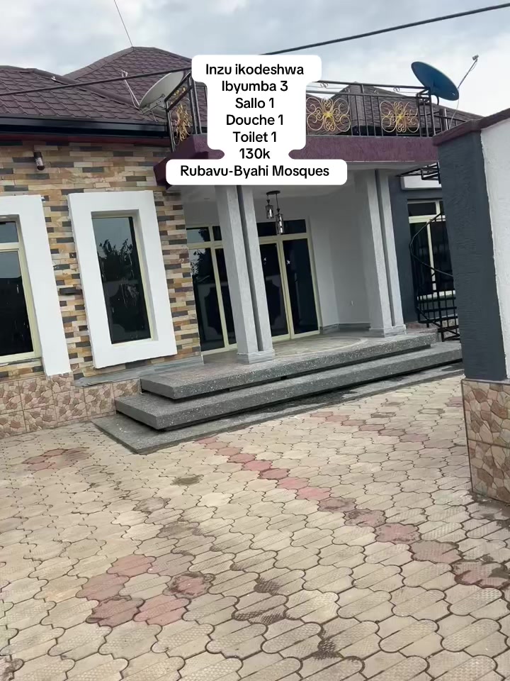 3-Bedroom House for Rent in Rubavu, Rubavu
