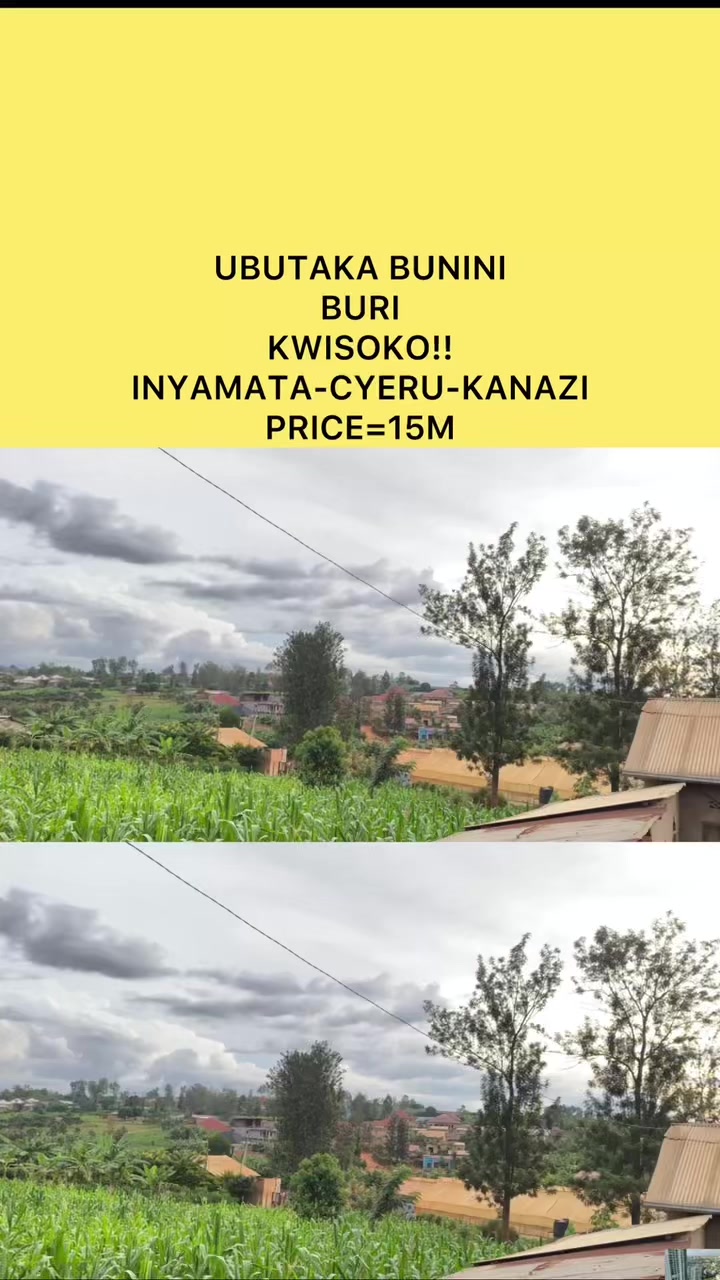 688 sqm Plot for Sale in Nyamata, Bugesera