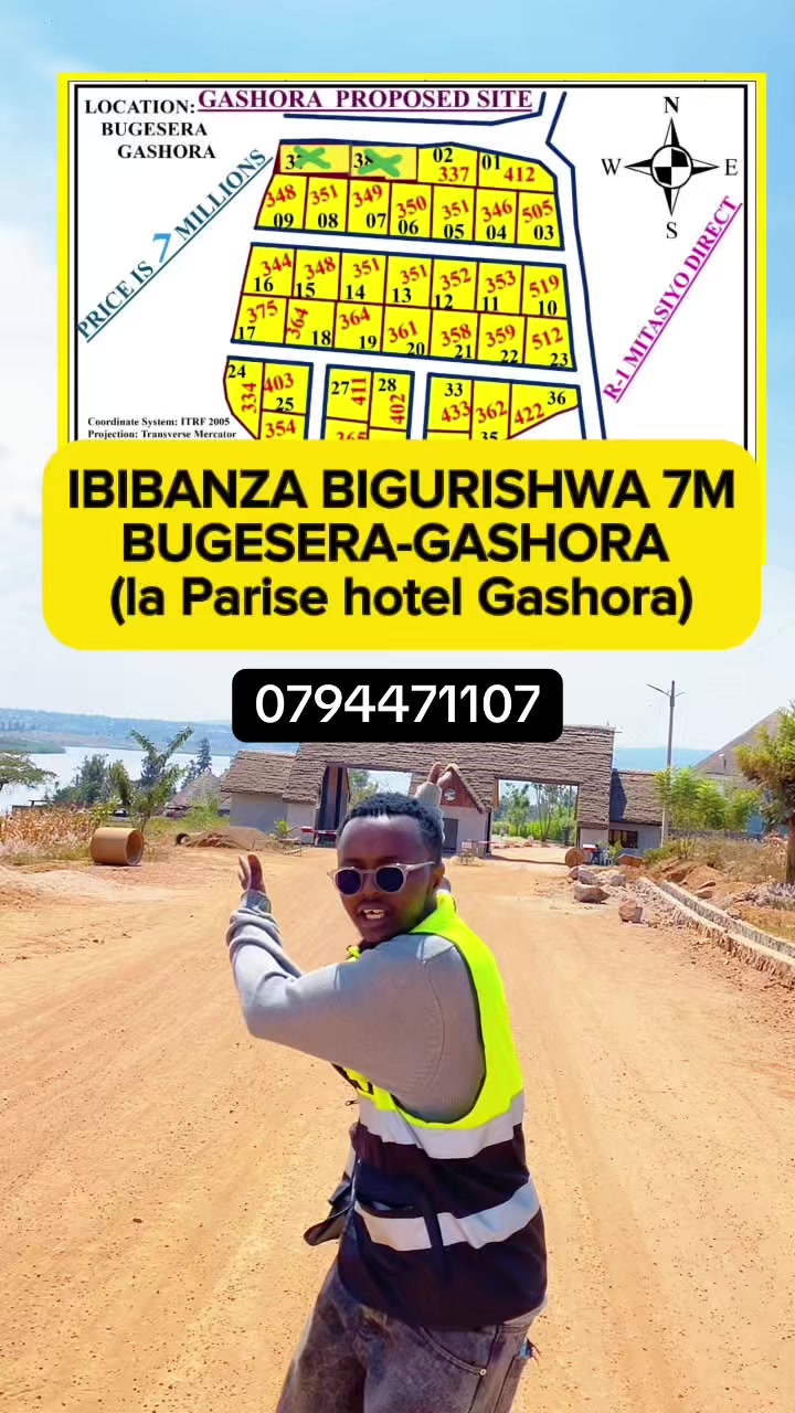 Plot for Sale in Gashora, Bugesera
