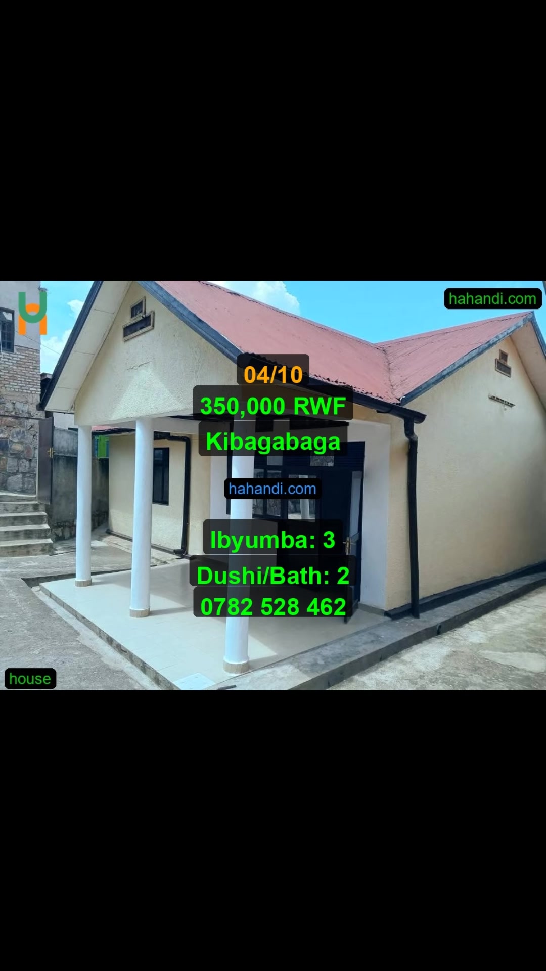 3-Bedroom House for Rent in Kimironko, Gasabo