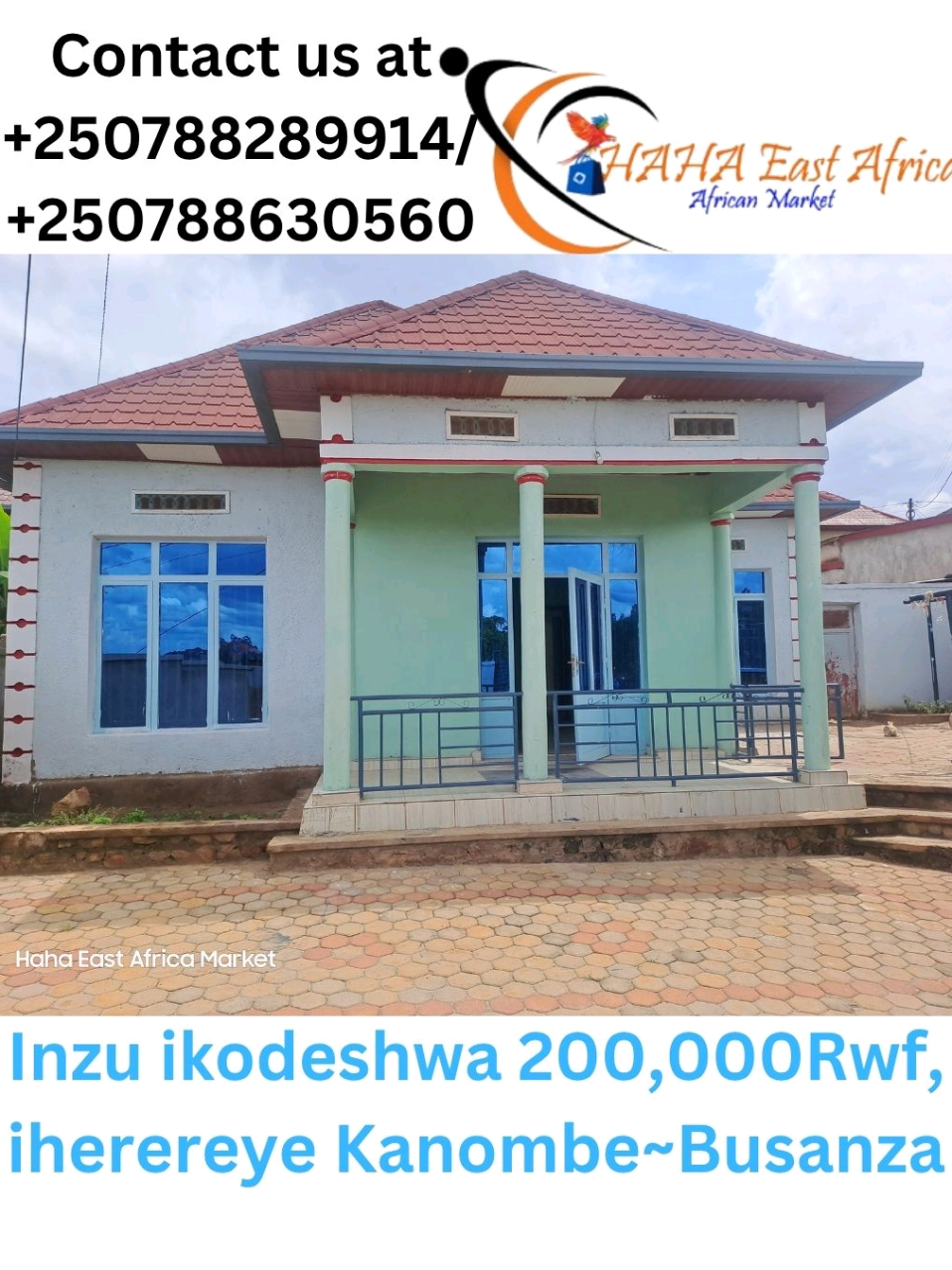 3-Bedroom House for Rent in Kanombe, Kicukiro