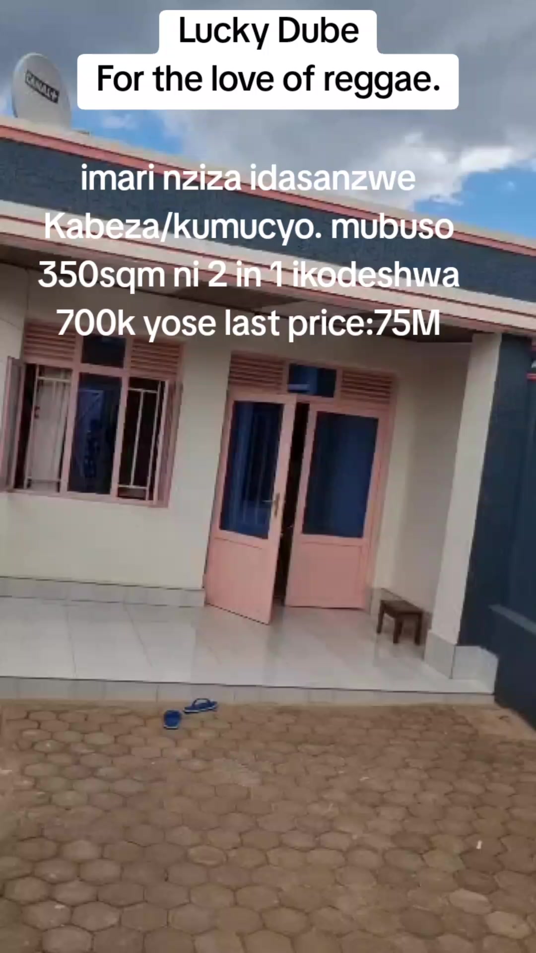 350 sqm Parcel with 2 Houses for Sale in Kanombe, Kicukiro