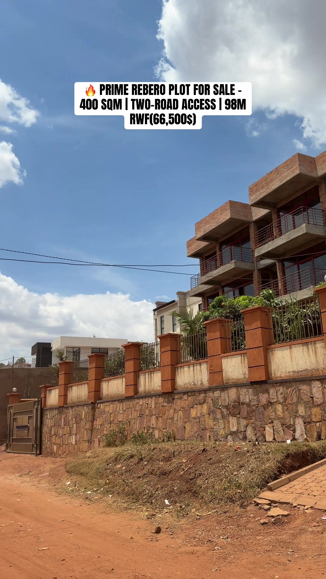 400 sqm Plot for Sale in Kigarama, Kicukiro