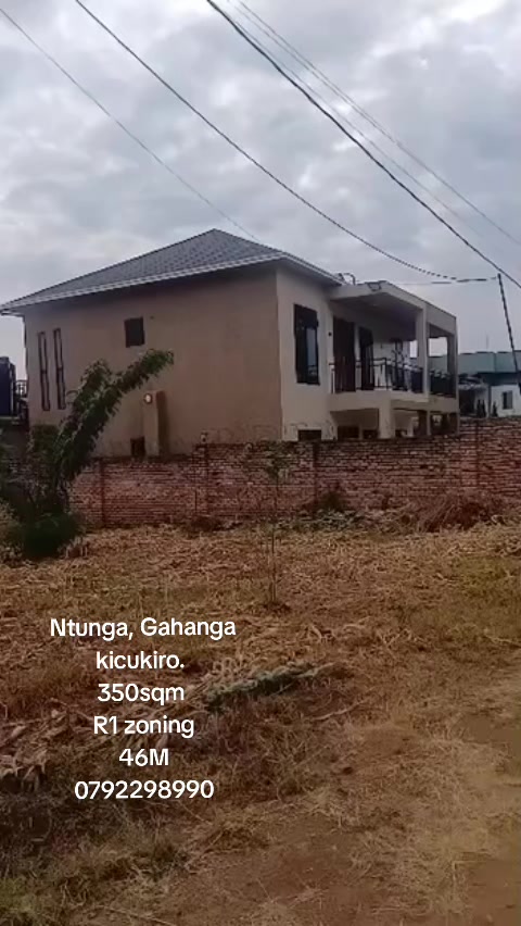 350 sqm Plot for Sale in Gahanga, Kicukiro