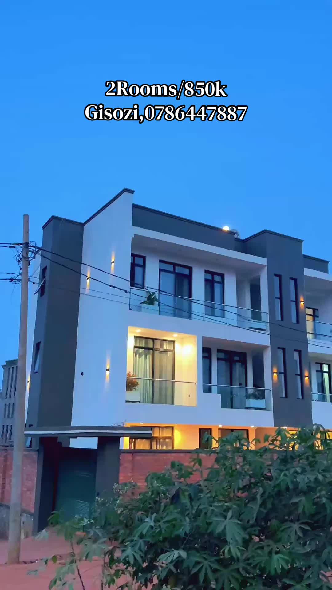 2-Bedroom Apartment for Rent in Gisozi, Gasabo