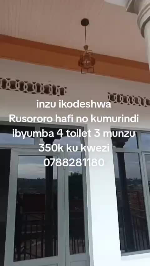 4-Bedroom House for Rent in Rusororo, Gasabo