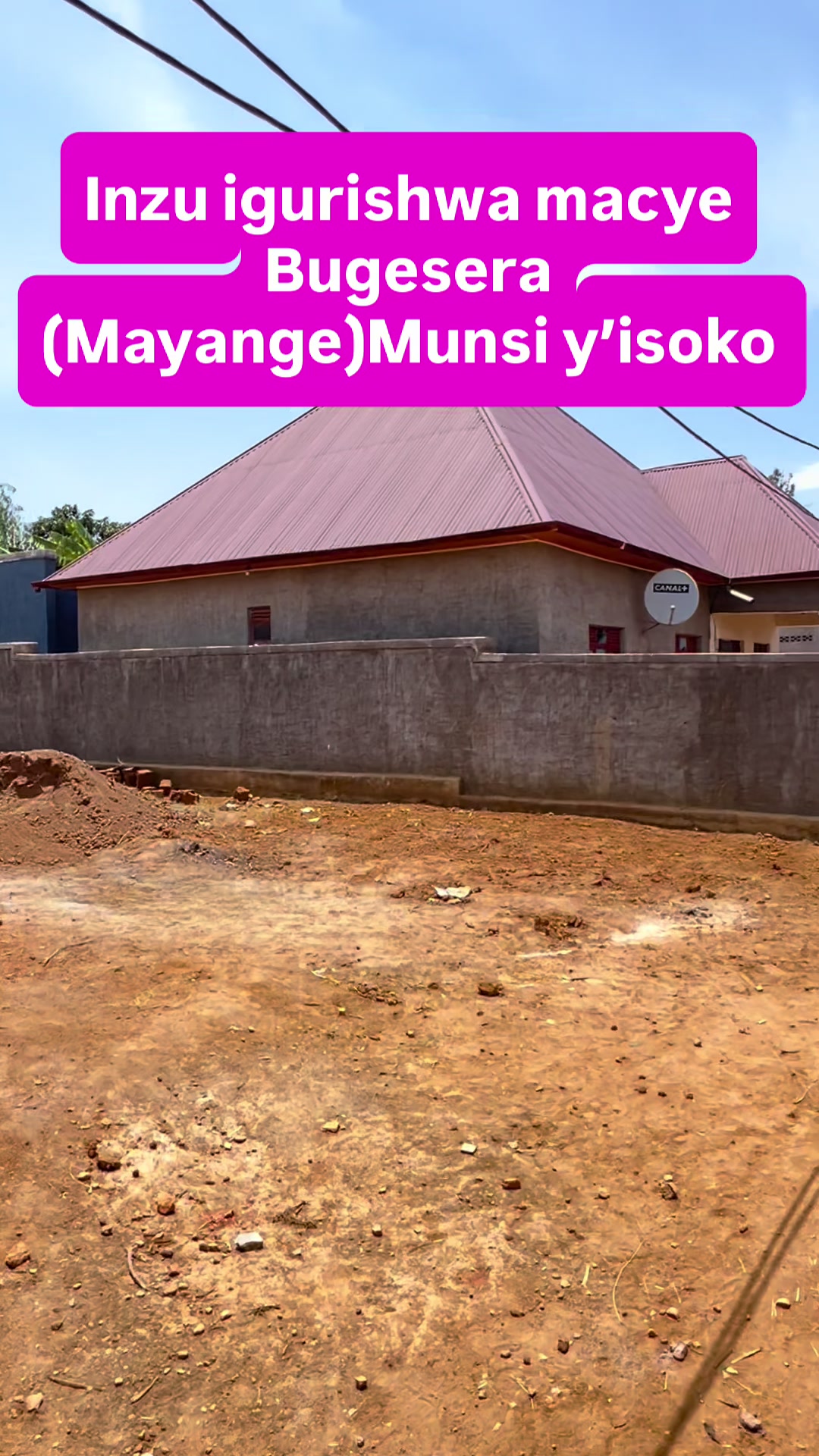 inzu yamacye Bugesera (Mayange