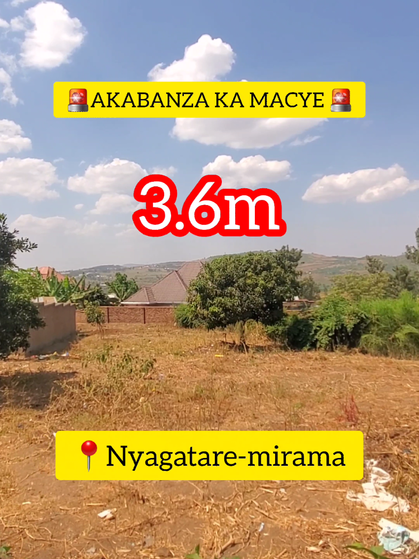 300 sqm Plot for Sale in Nyagatare, Nyagatare
