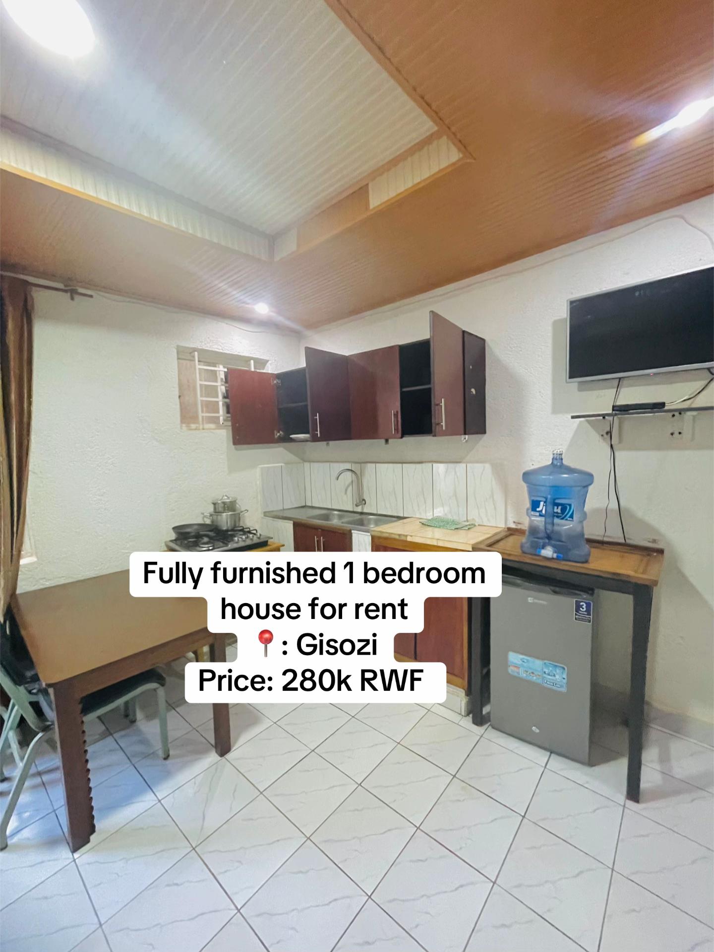 1-Bedroom House for Rent in Gisozi, Gasabo