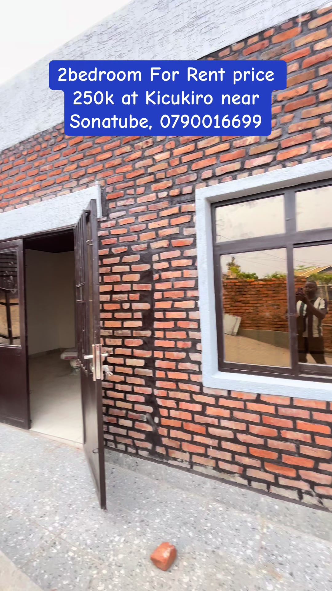 house in Kicukiro near Sonatube, 2bedroom 1bathroom kitchen, parking, price 250k Permonth, # Fyyyypppp for your page #