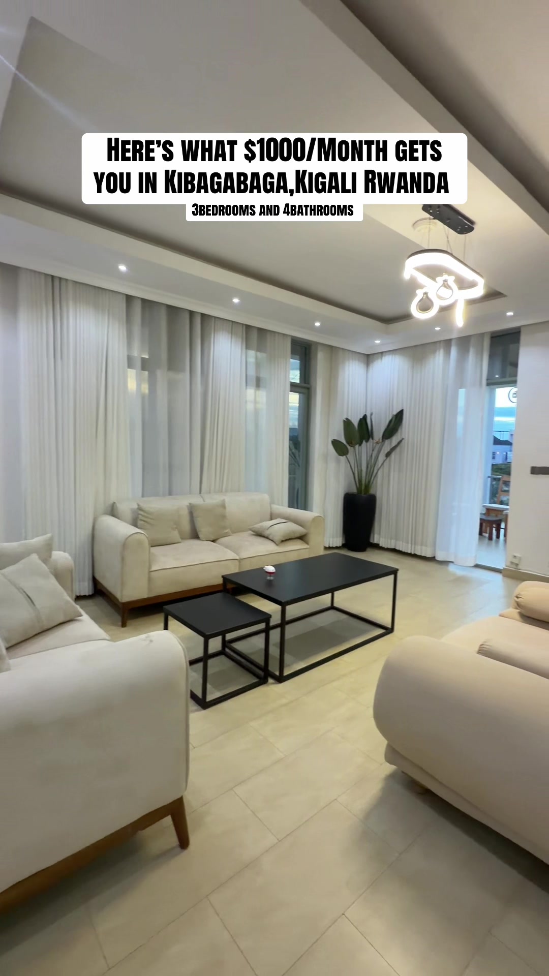 3-Bedroom Apartment for Rent in Kimironko, Gasabo