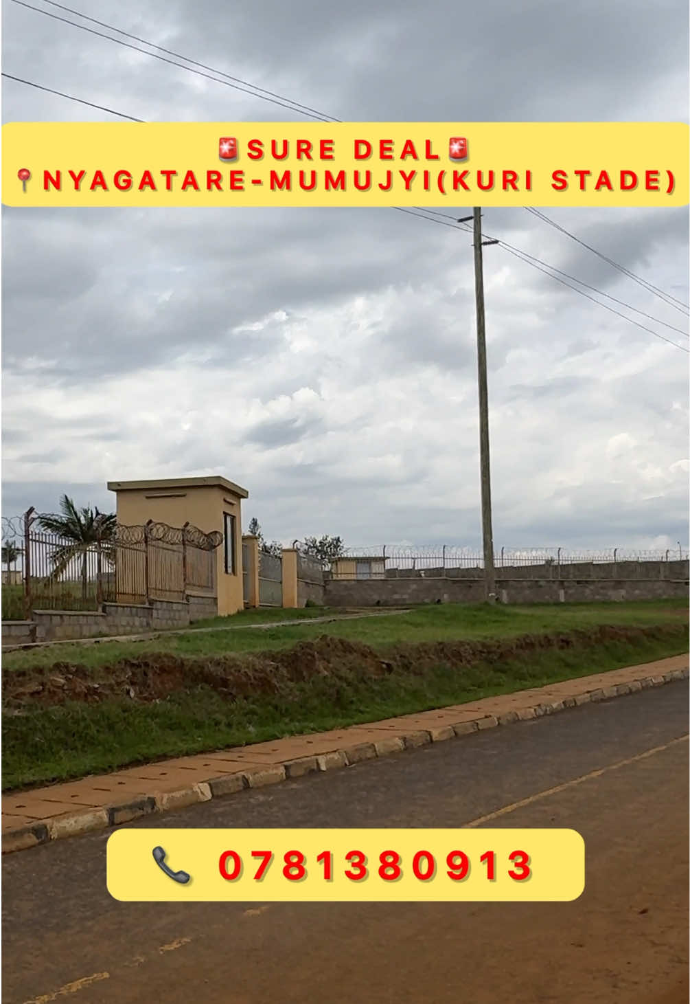 340 sqm Plot for Sale in Nyagatare, Nyagatare