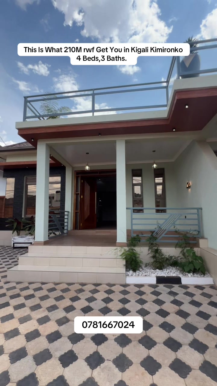 4-Bedroom House for Sale in Kimironko, Gasabo