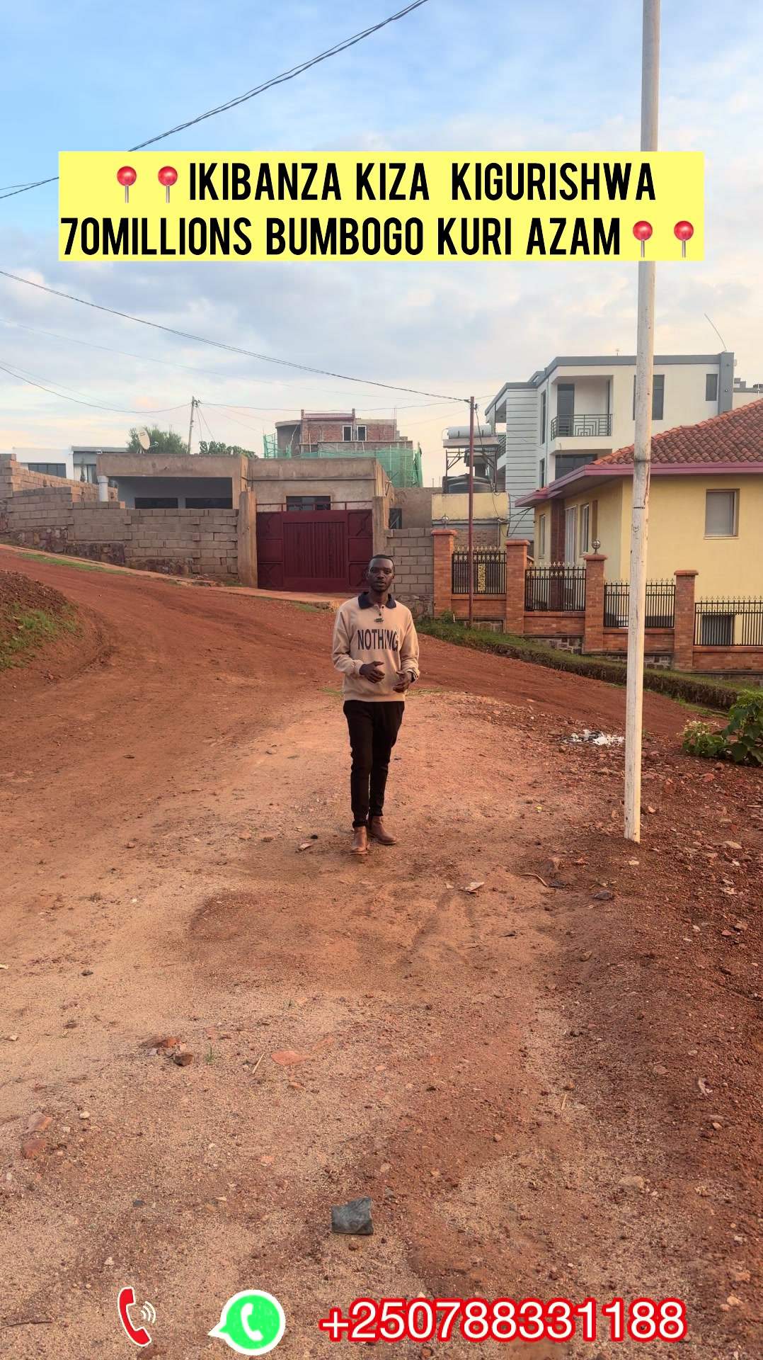 377 sqm Plot for Sale in Bumbogo, Gasabo