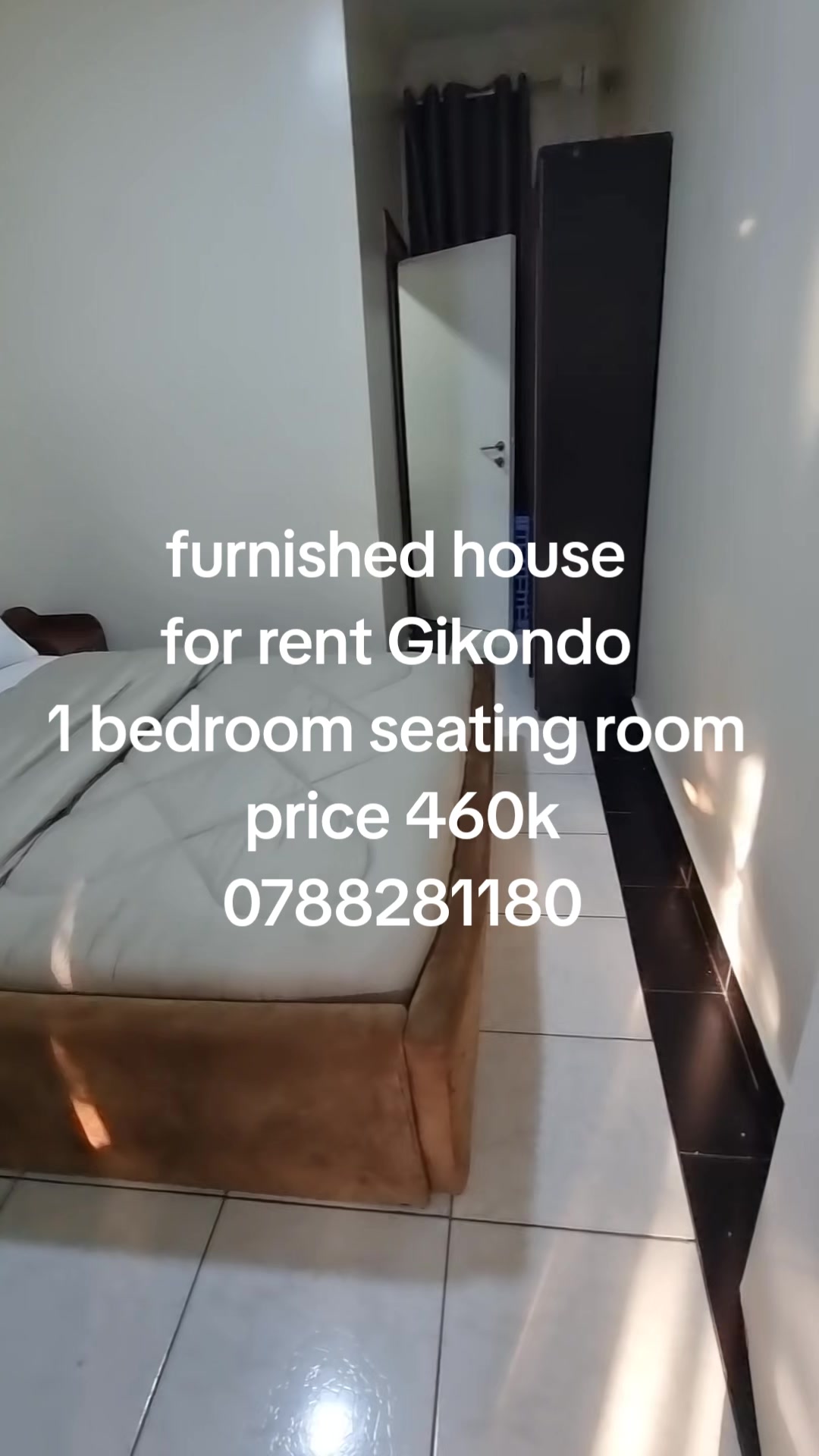 1-Bedroom House for Rent in Gikondo, Kicukiro