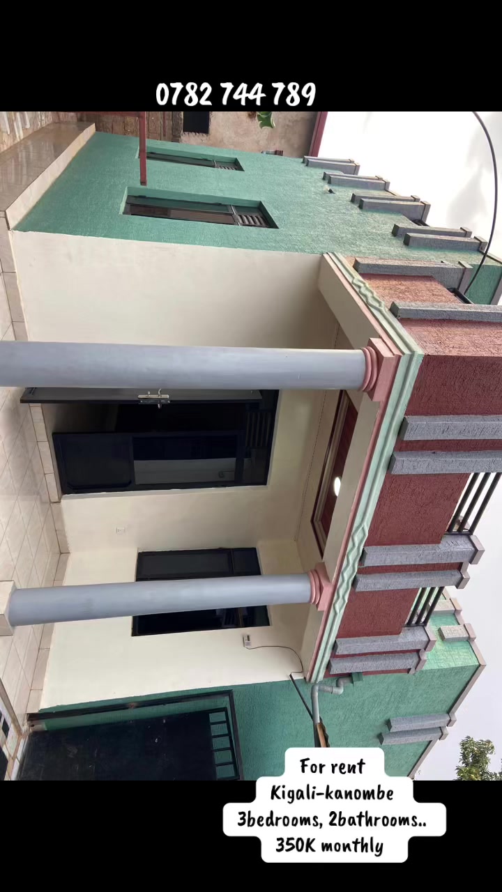 3-Bedroom House for Rent in Kanombe, Kicukiro