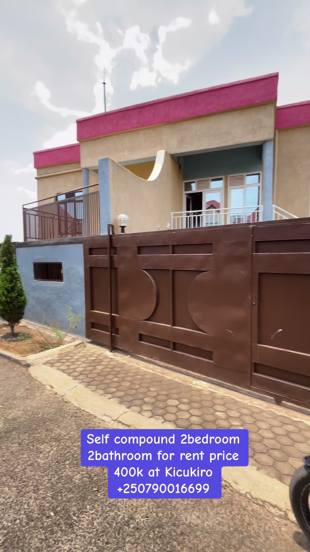 2-Bedroom House for Rent in Kicukiro, Kicukiro