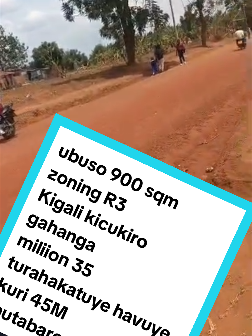 900 sqm Plot for Sale in Gahanga, Kicukiro
