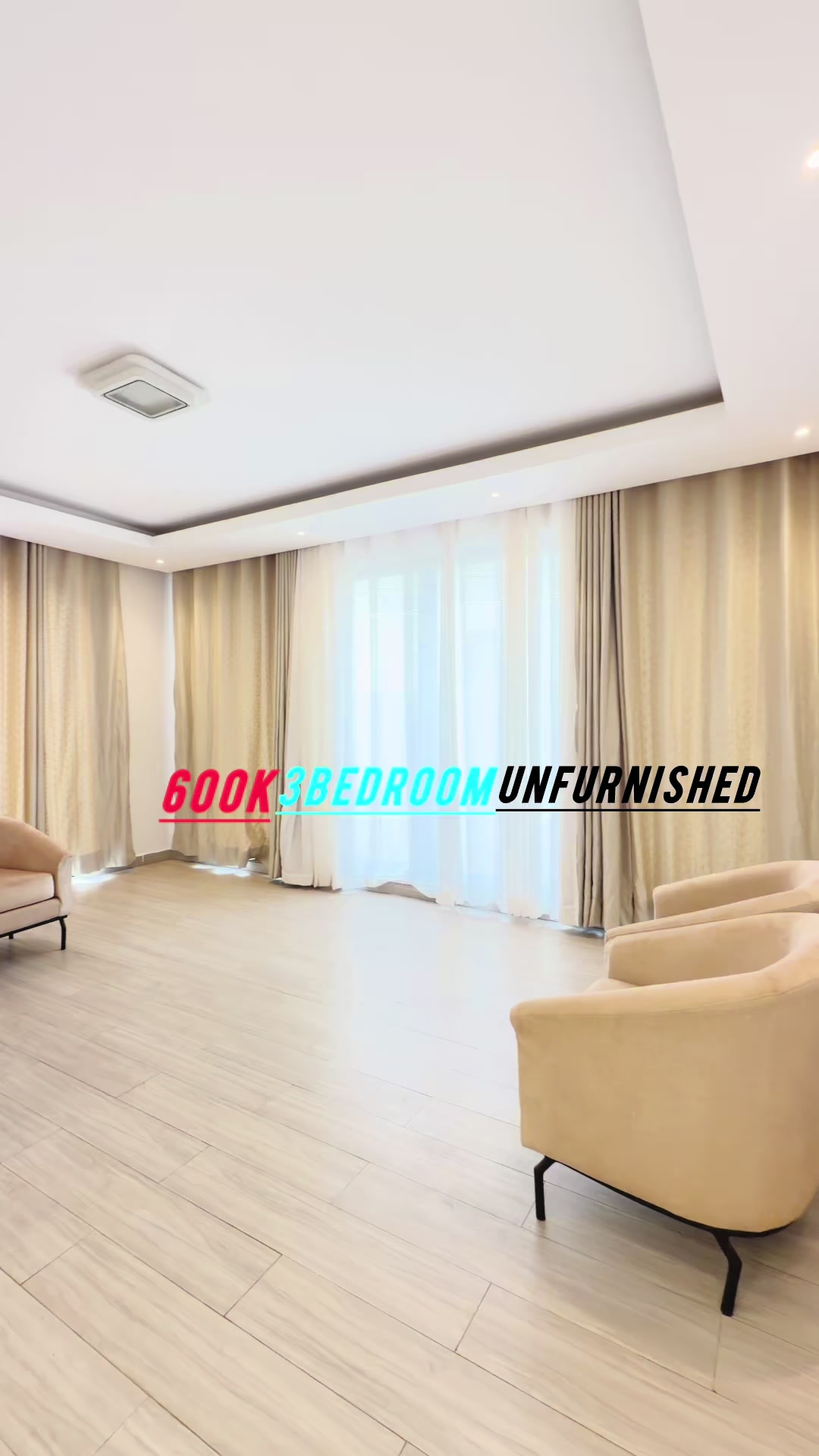 3-Bedroom Apartment for Rent in Kigarama, Kicukiro