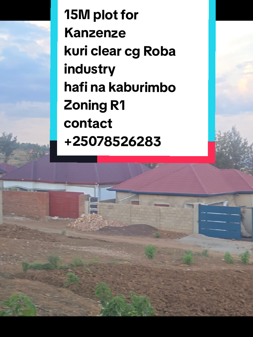 350 sqm Plot for Sale in Ntarama, Bugesera