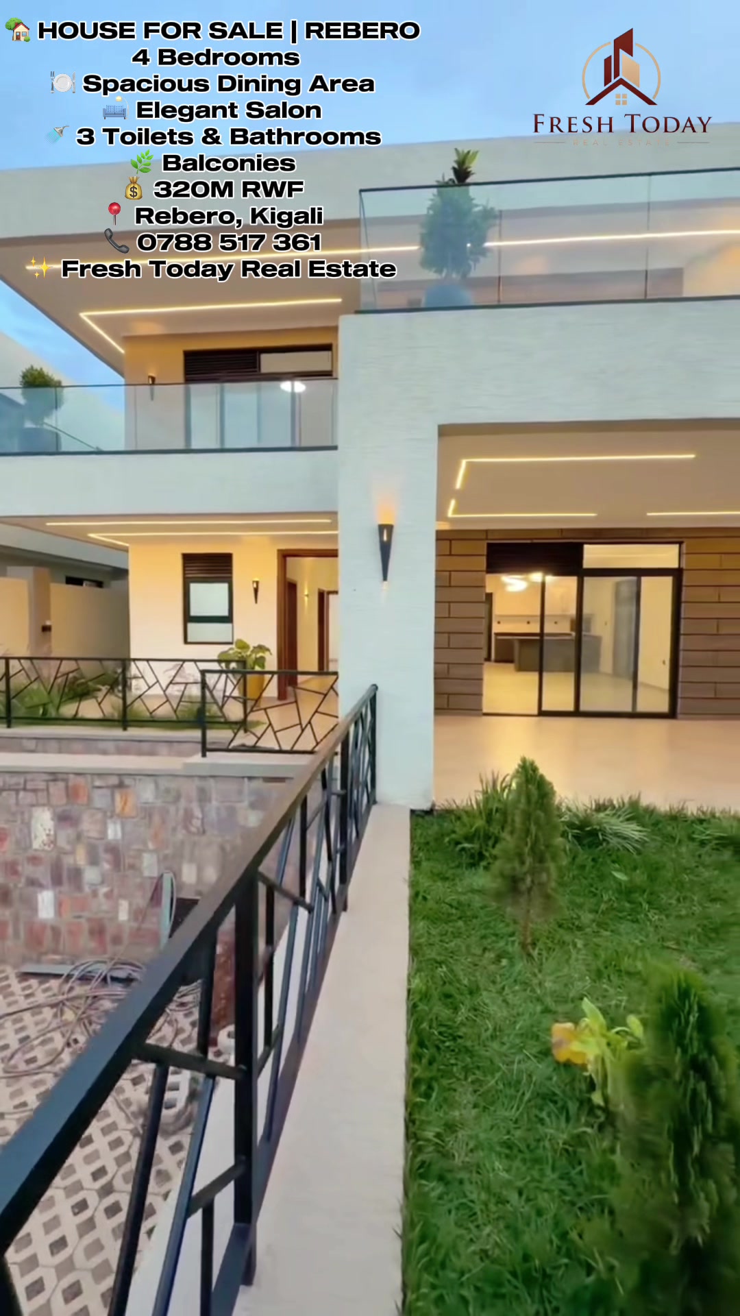 4-Bedroom House for Sale in Kigarama, Kicukiro