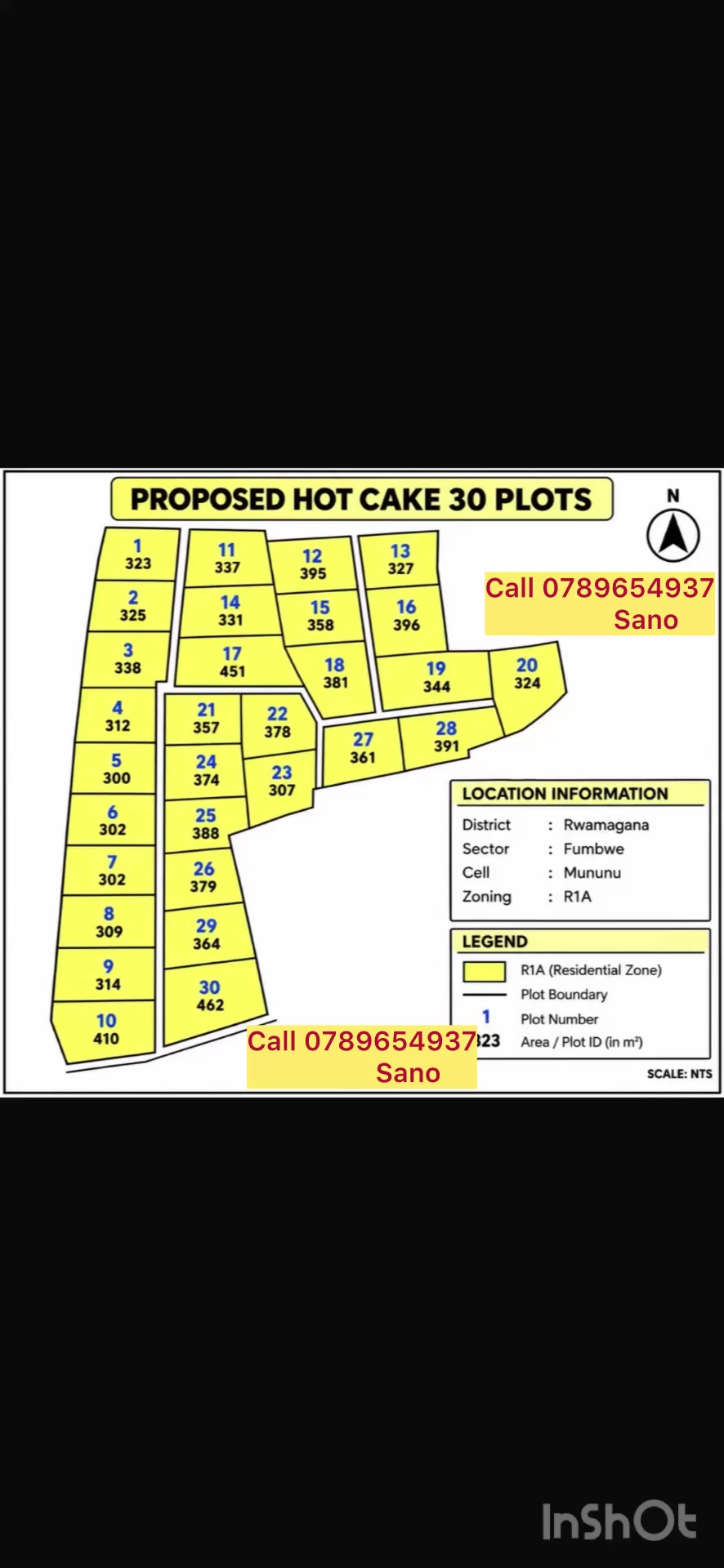 300 sqm Plot for Sale in Fumbwe, Rwamagana