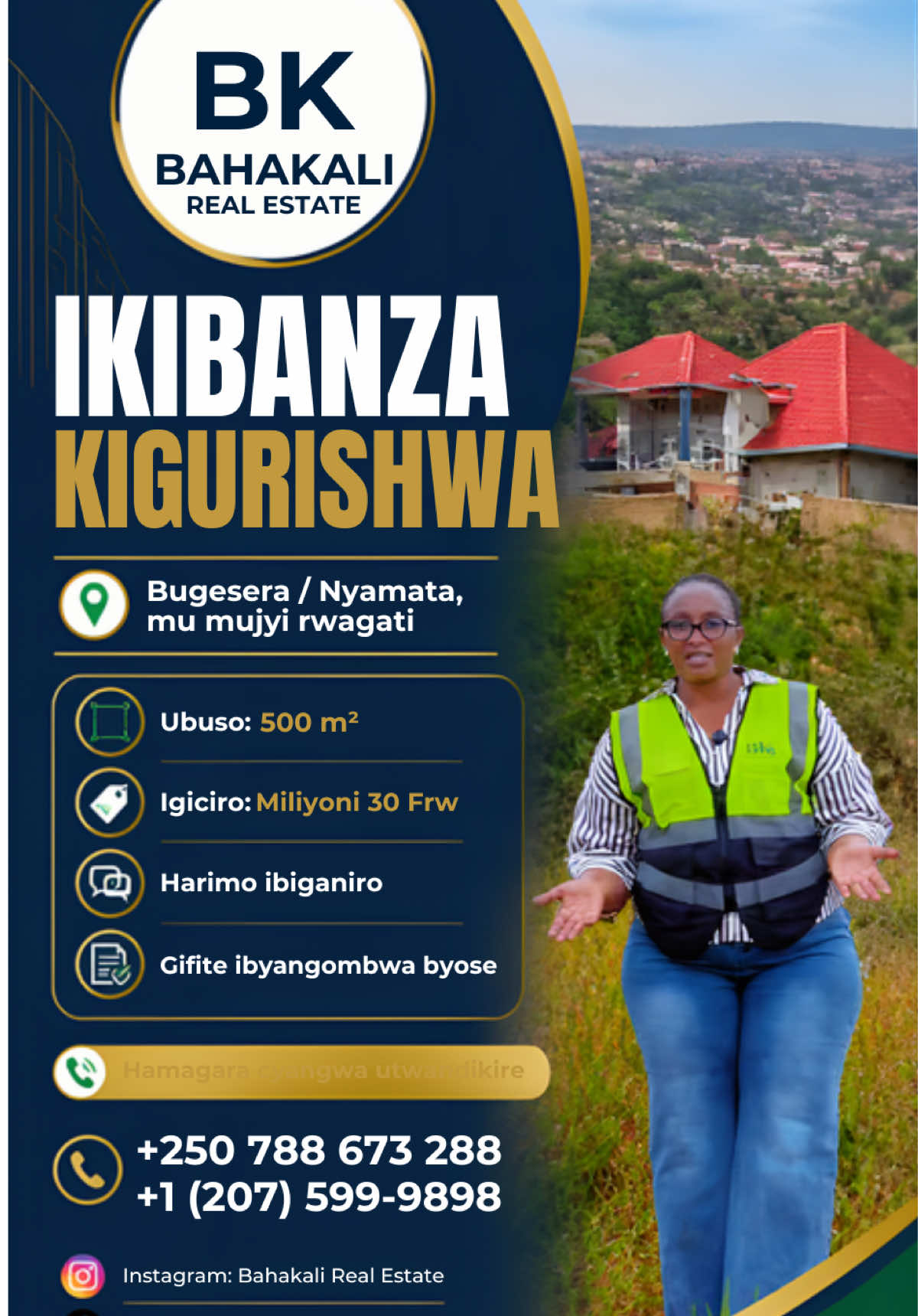 500 sqm Plot for Sale in Nyamata, Bugesera