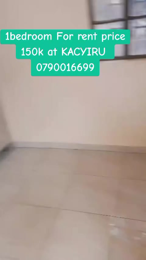 1-Bedroom House for Rent in Kacyiru, Gasabo
