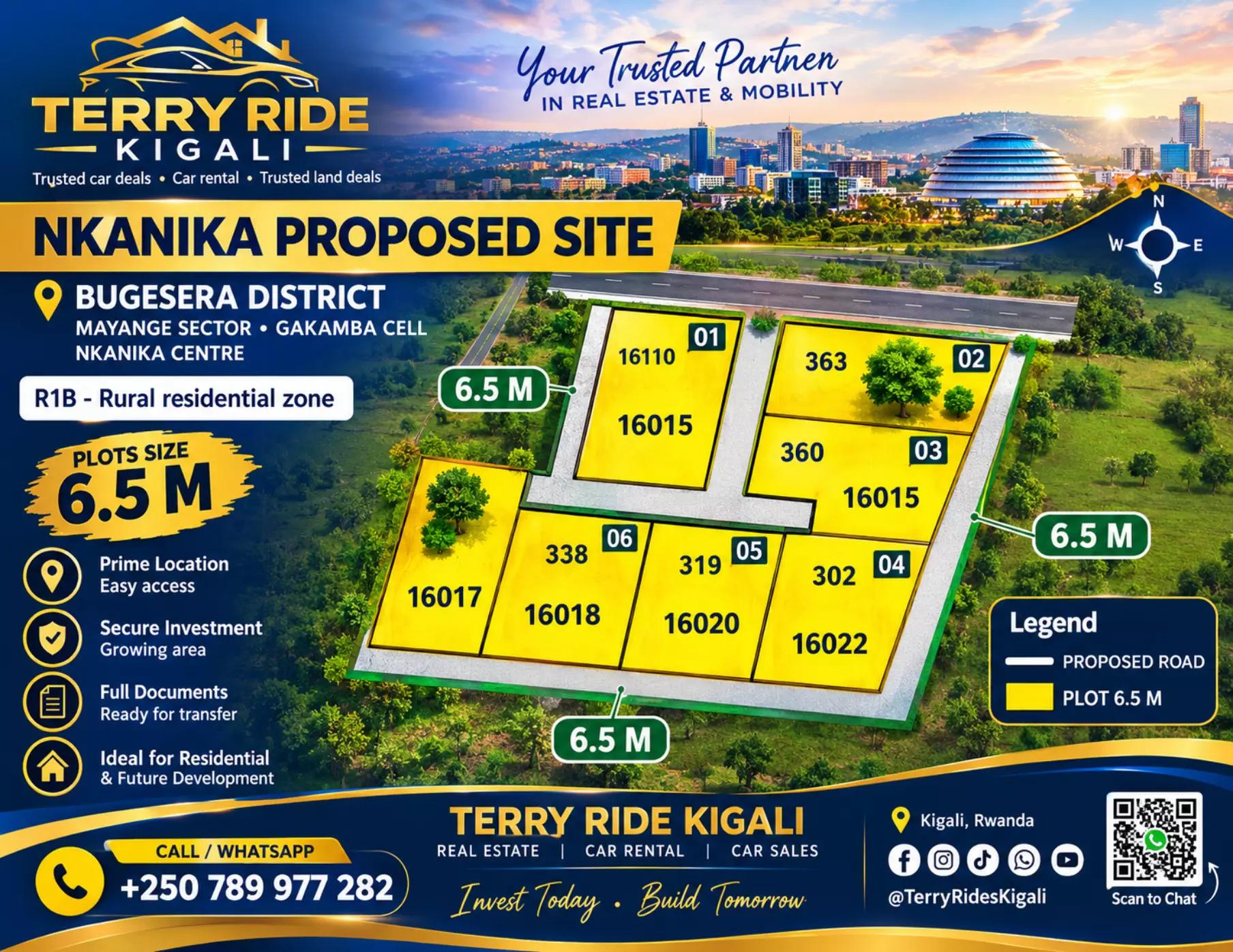Plot for Sale in Mayange, Bugesera