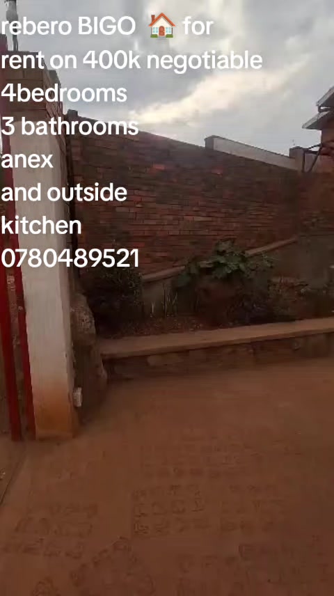 4-Bedroom House for Rent in Kigarama, Kicukiro