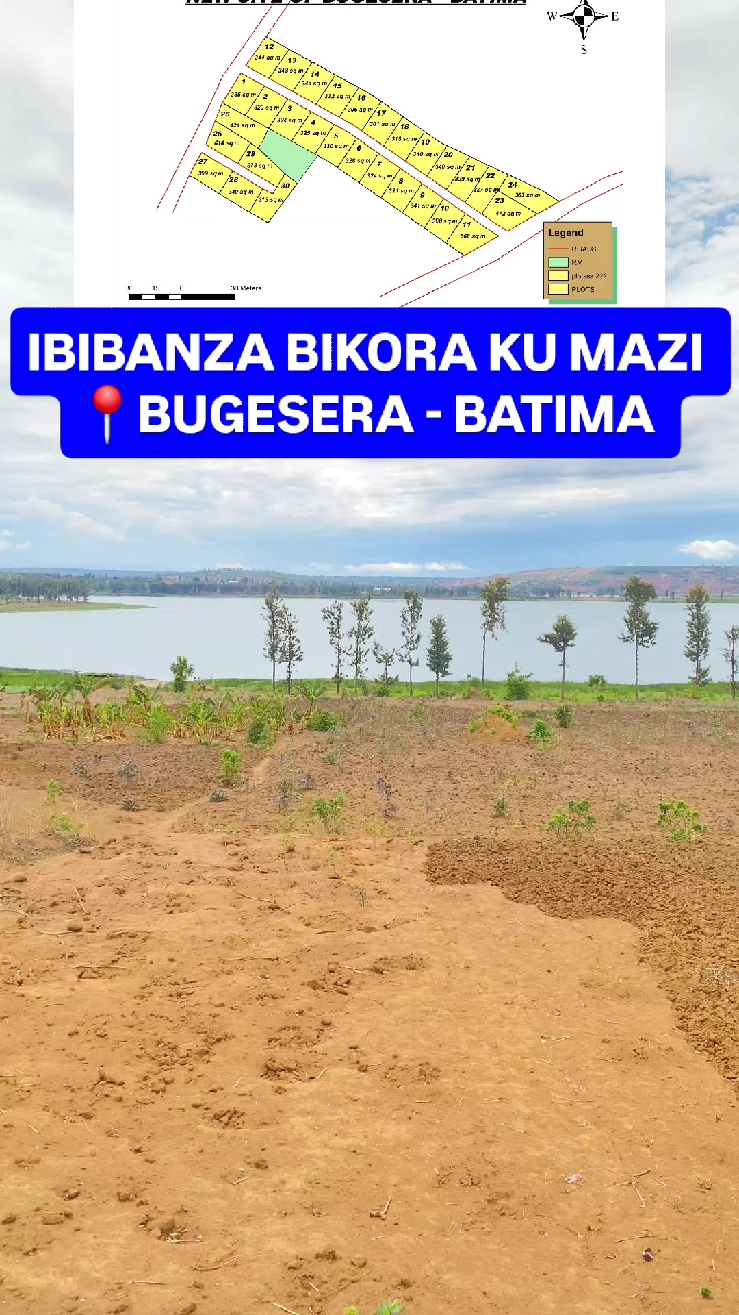 Plot for Sale in Rweru, Bugesera