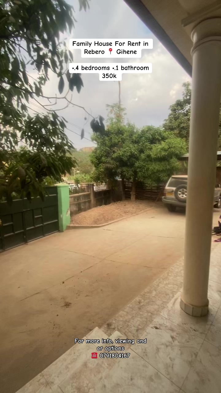 4-Bedroom House for Rent in Kigarama, Kicukiro