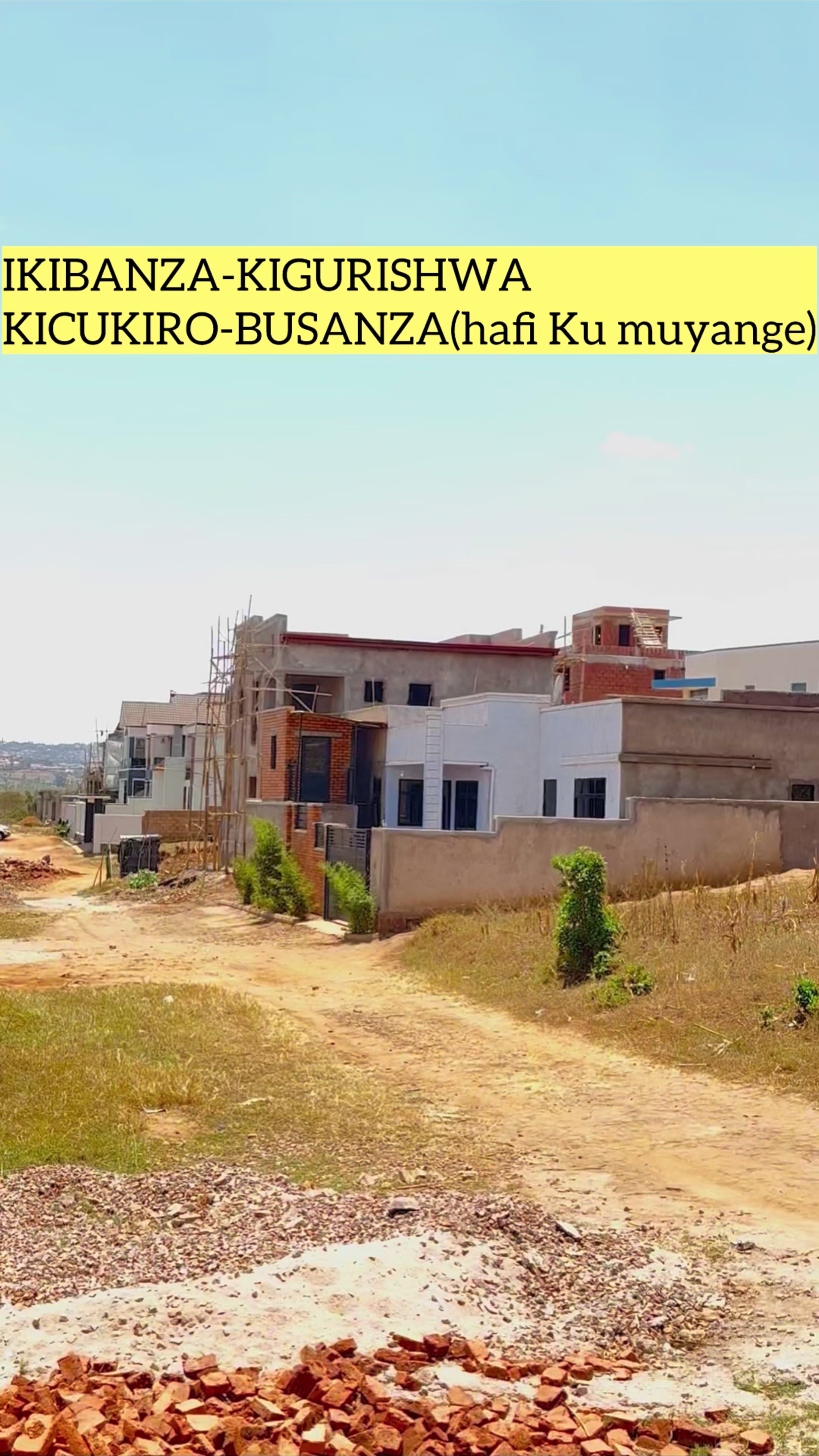 303 sqm Plot for Sale in Kanombe, Kicukiro