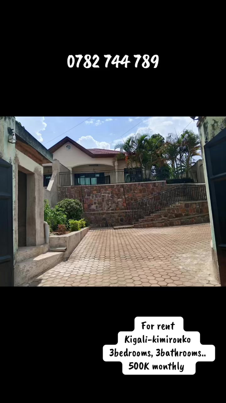 House for Rent in Kimironko, Gasabo