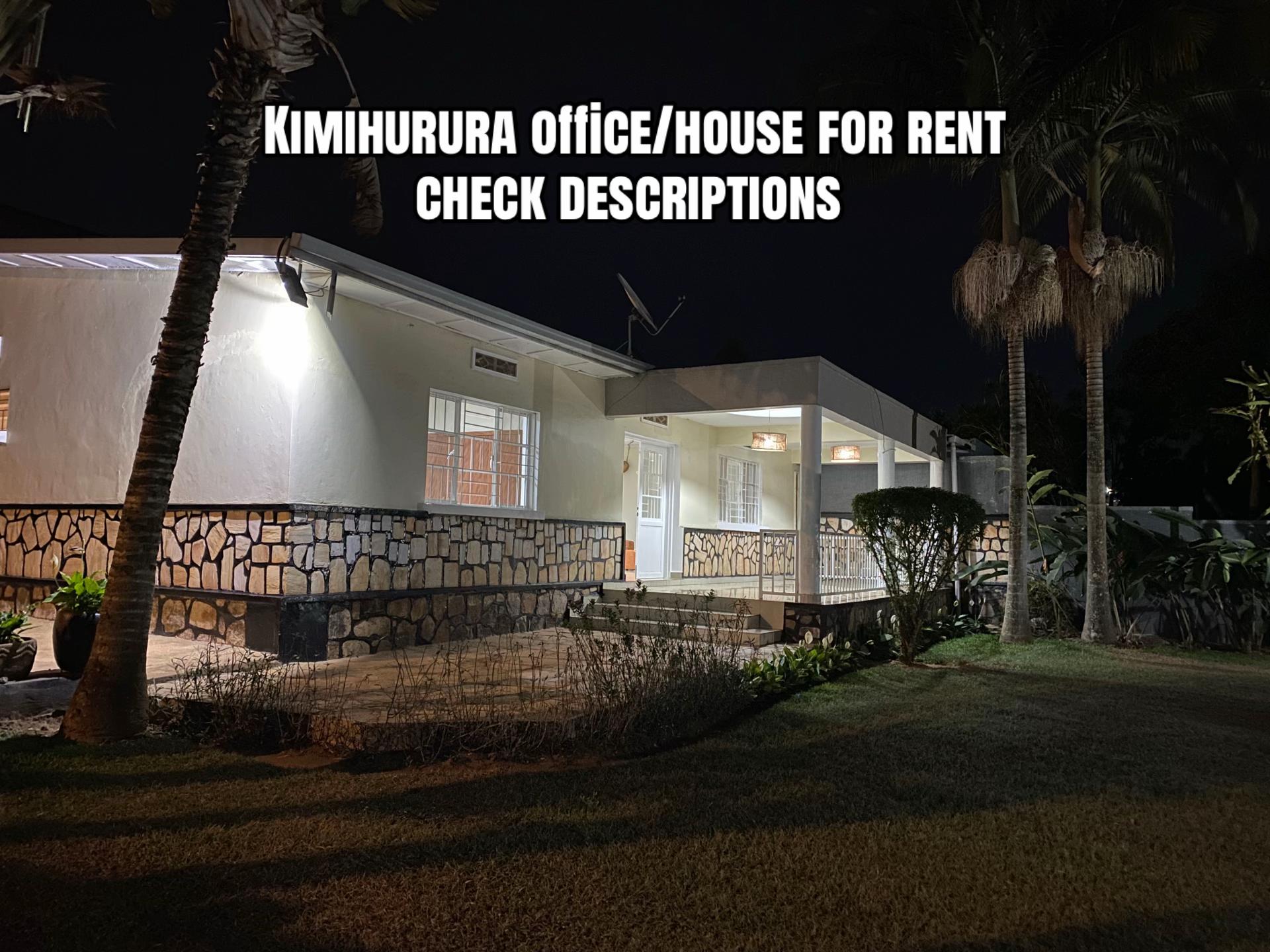 3-Bedroom House for Rent in Kimihurura, Gasabo